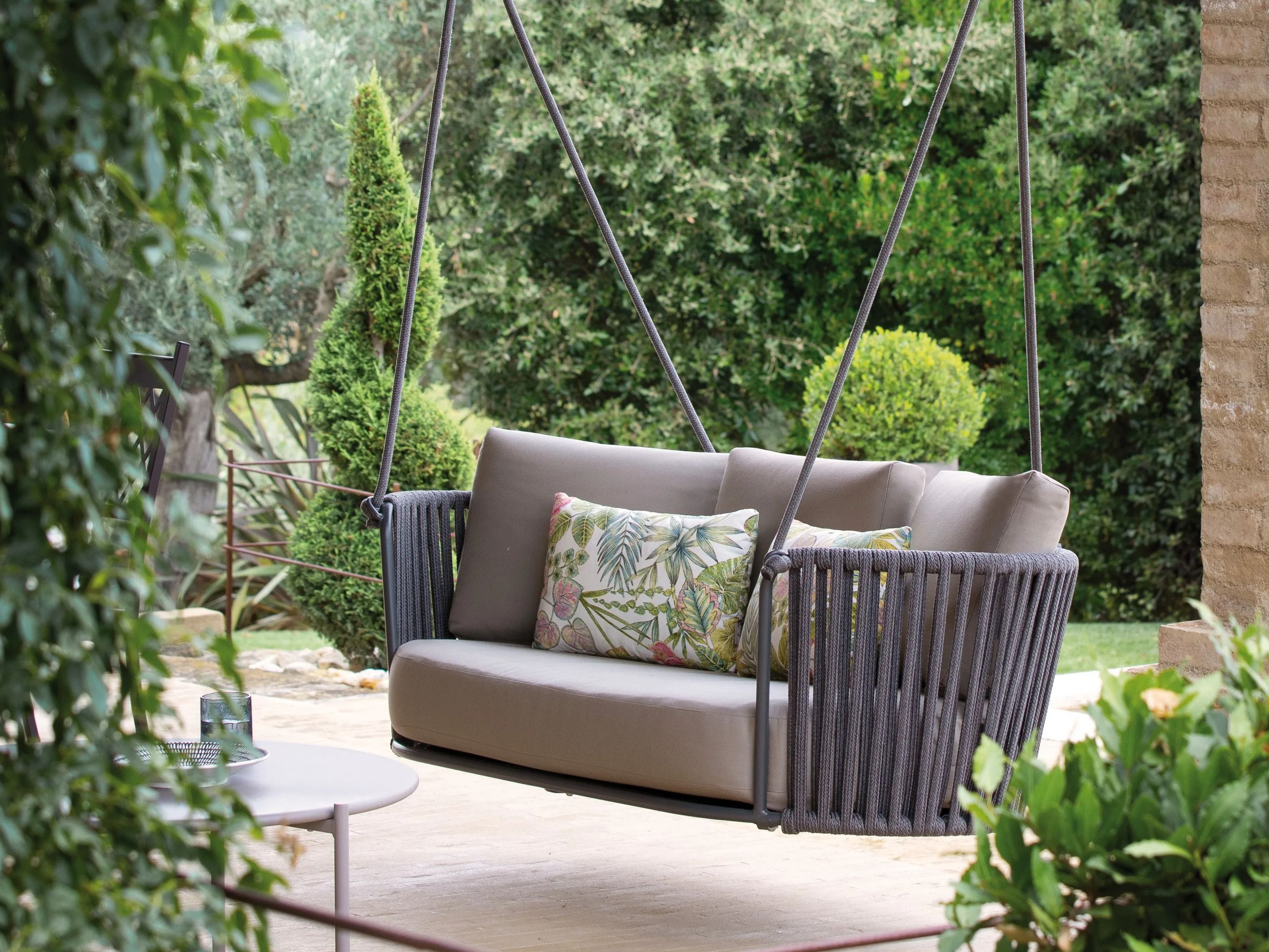 2-местное подвесное сиденье из ткани Vermobil Daisy Rope ARCH-00060741 - Вид №3