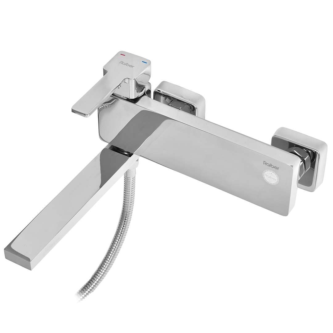 R1301 Смеситель для ванны однорычажный Raiber Lagos - Вид №6