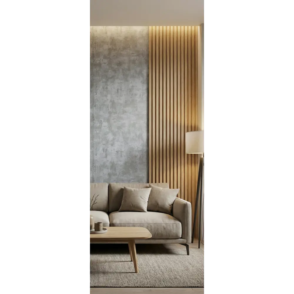 Профиль старт/финиш Рейки МДФ дуб скандинавский 12x44x2700 мм Santreyd STLM-2211893 - Вид №7