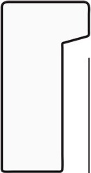 BY 2203 Зеркало в багетной раме cо встроенным LED-светильником 22 W EVOFORM Ledside - Вид №5