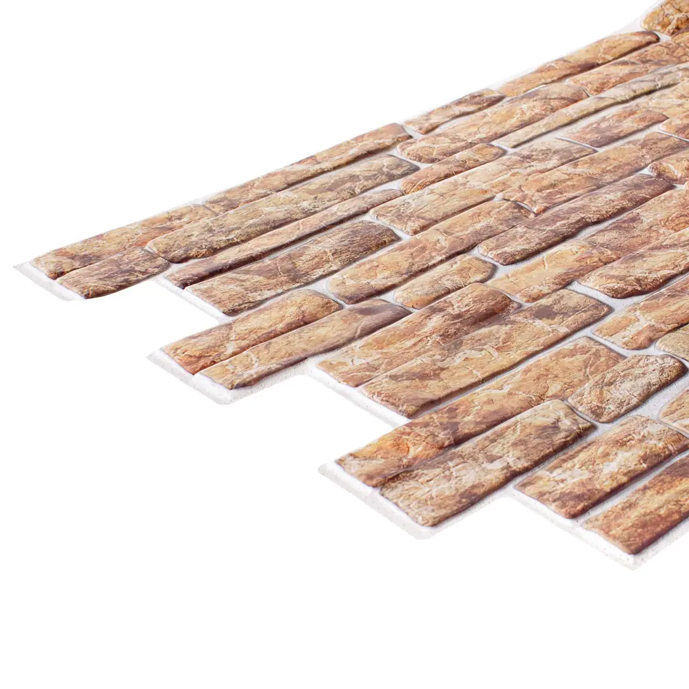 Панель ПВХ «Камень корица» 3x485x960 мм Santreyd STLM-2076245 - Вид №1