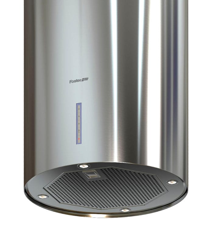 Настенный вытяжной шкаф из нержавеющей стали со встроенным освещением Foster цилиндр ARCH-00110579 - Вид №1