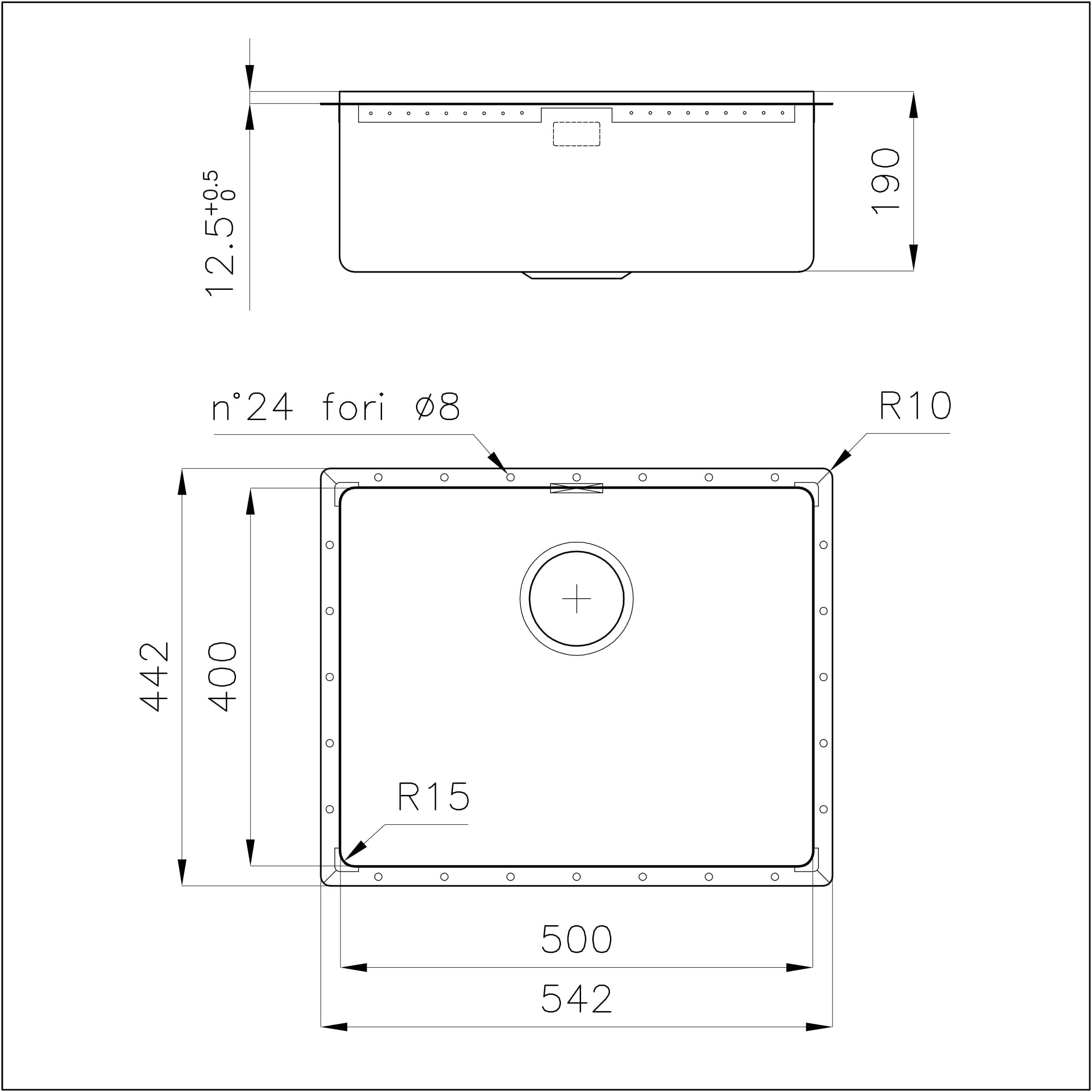 4155051 Раковина Phantom Edge - 4155051 Fosterspa  - Вид №1