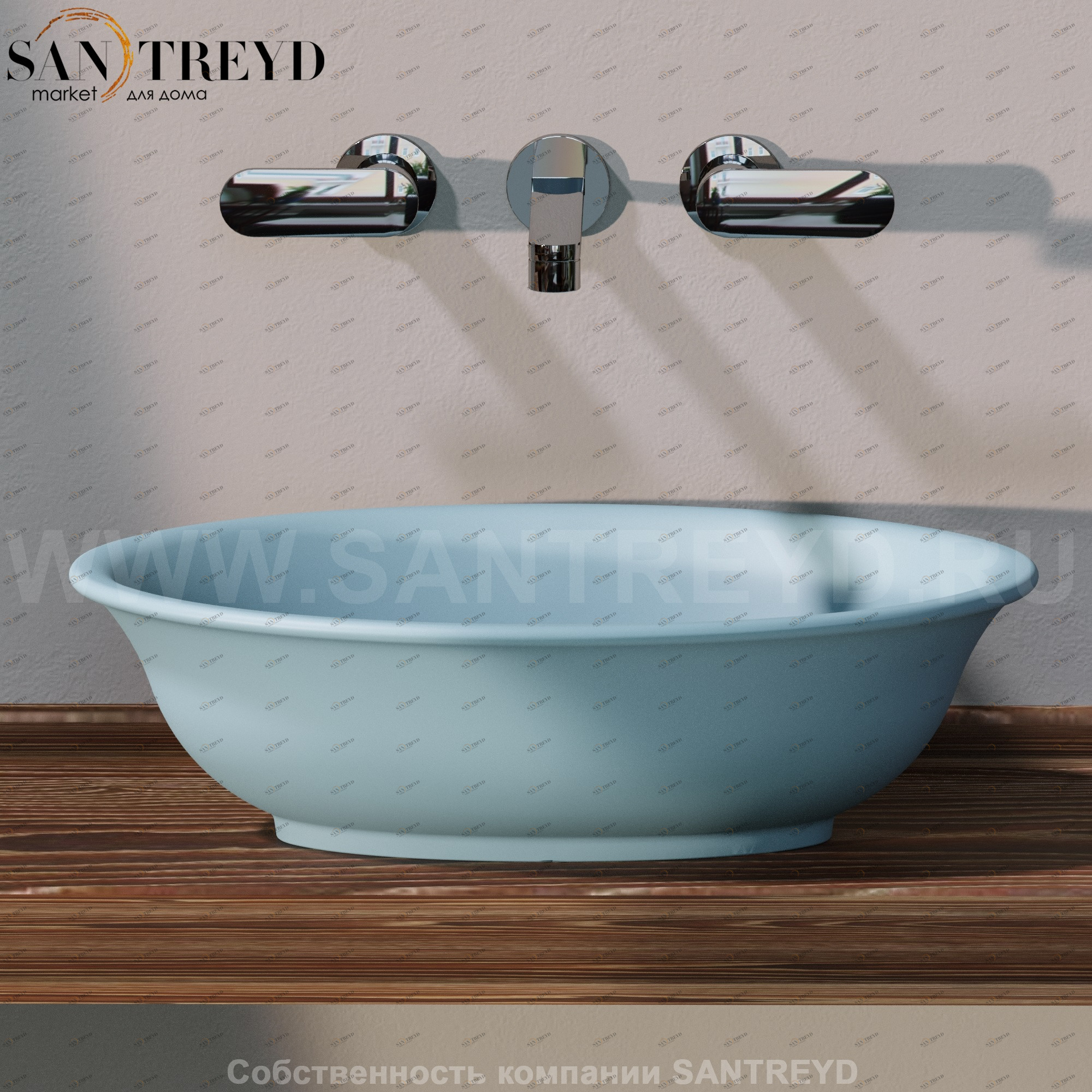 BL56L5014 Накладная раковина на столешницу  овальная Ceramica Flaminia Boll