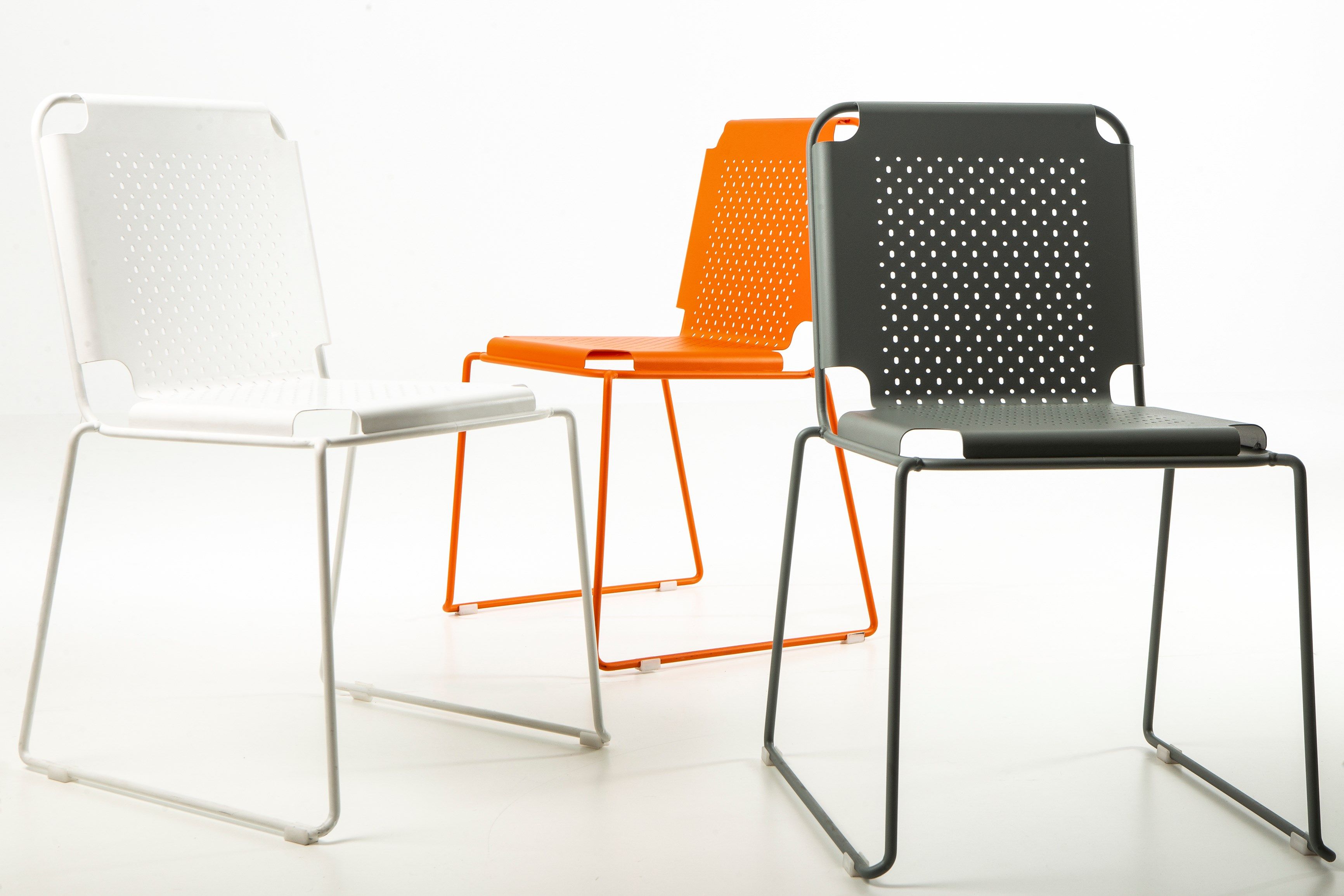 Штабелируемый стальной стул Officine Tamborrino STEELO ARCH-00076293 - Вид №1