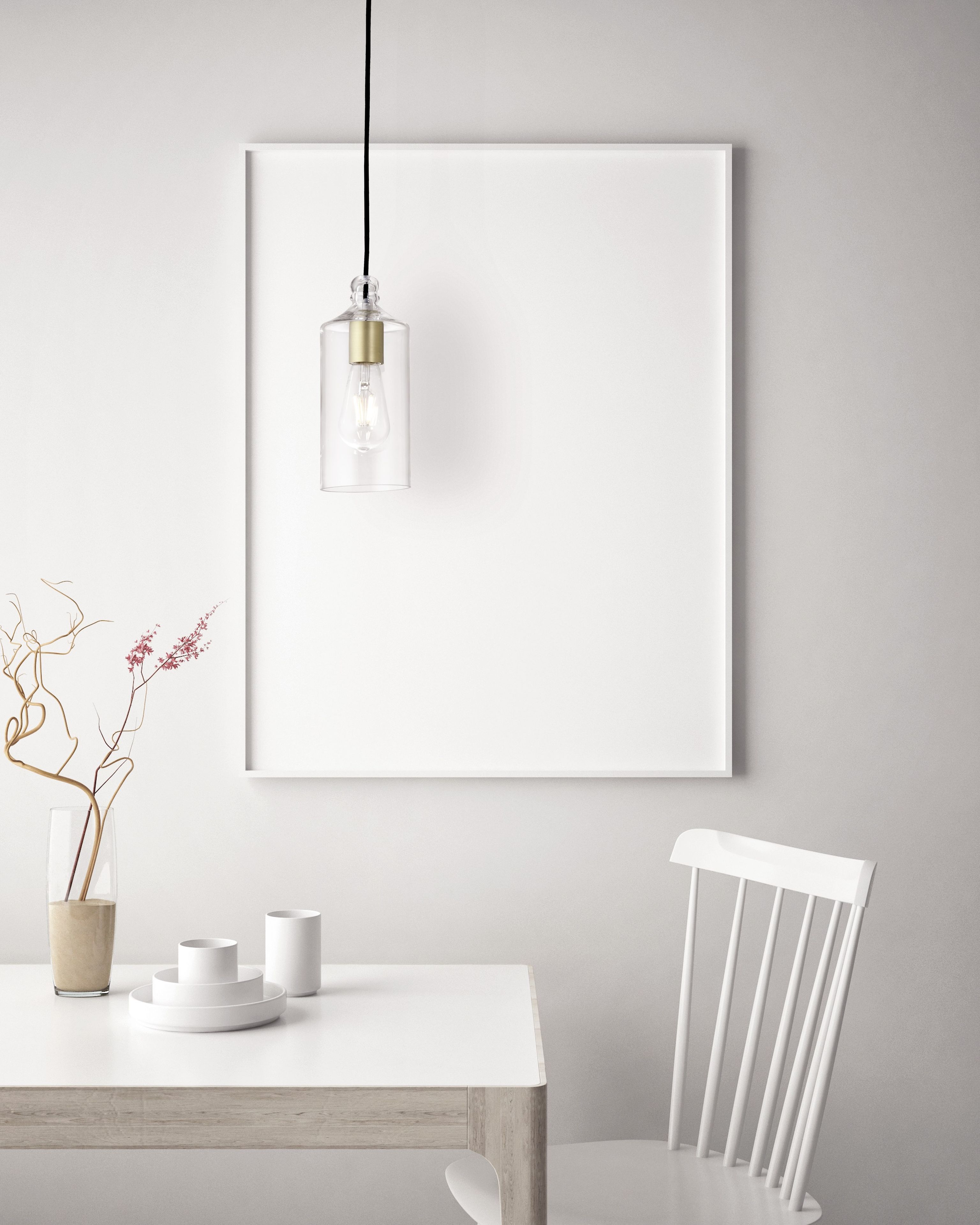 Стеклянный подвесной светильник Miloox Ebe ARCH-00093345 - Вид №2