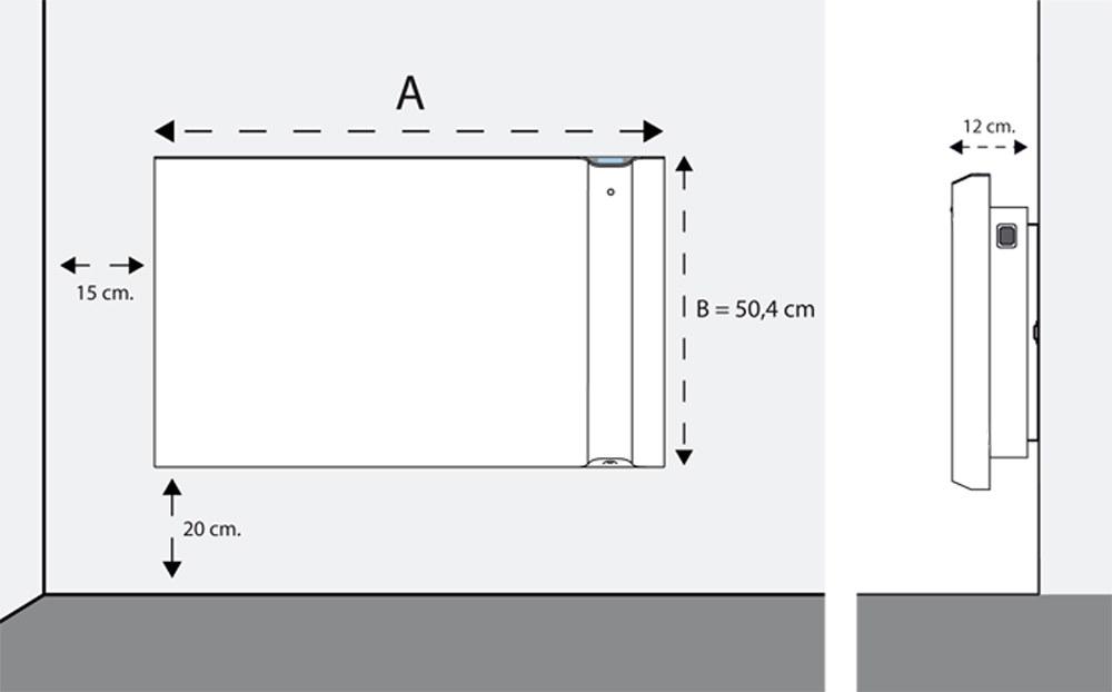 Radialight Настенный цифровой электрический радиатор sun-id-1426945 - Вид №30