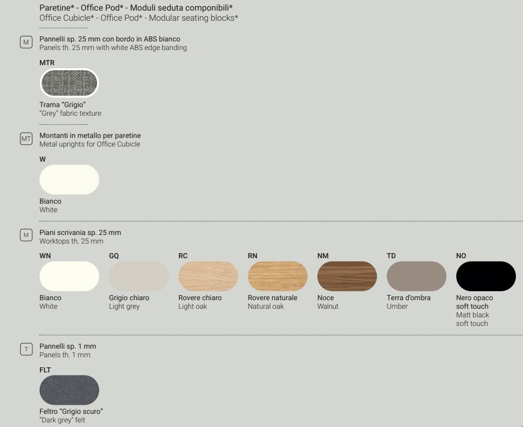 Звукоизоляционная войлочная подвижная стена для офиса DVO Shell ARCH-00049744 - Вид №10