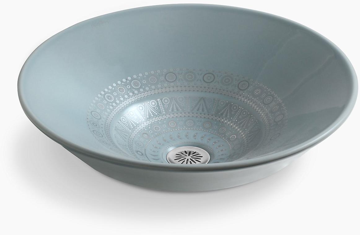 K-14223-SR1-K7 Накладная раковина на столешницу  прямоугольная Kohler 