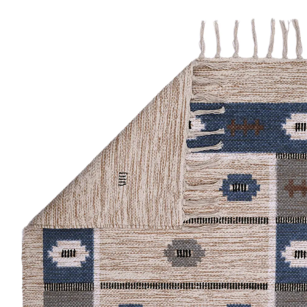 Коврик грязезащитный KREAFORTA Cauvery 60x120 см хлопок цвет бежевый STLM-2148150 - Вид №4