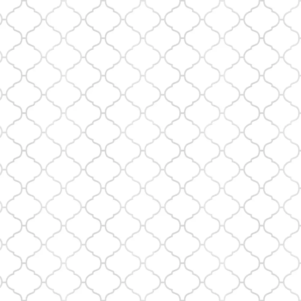 Стеновая панель Arabesque White 240x60 см ALUMOART 84548125 STLM-0051800