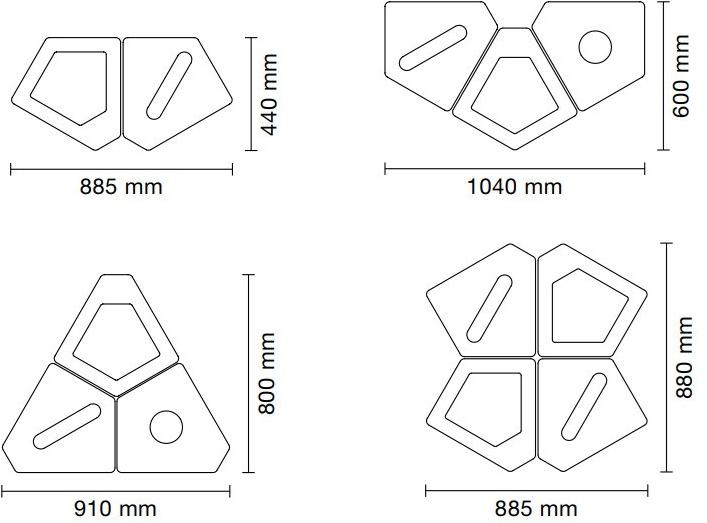 TreCe Контейнер для мусора из стали для раздельного сбора мусора sun-id-1354393 - Вид №7