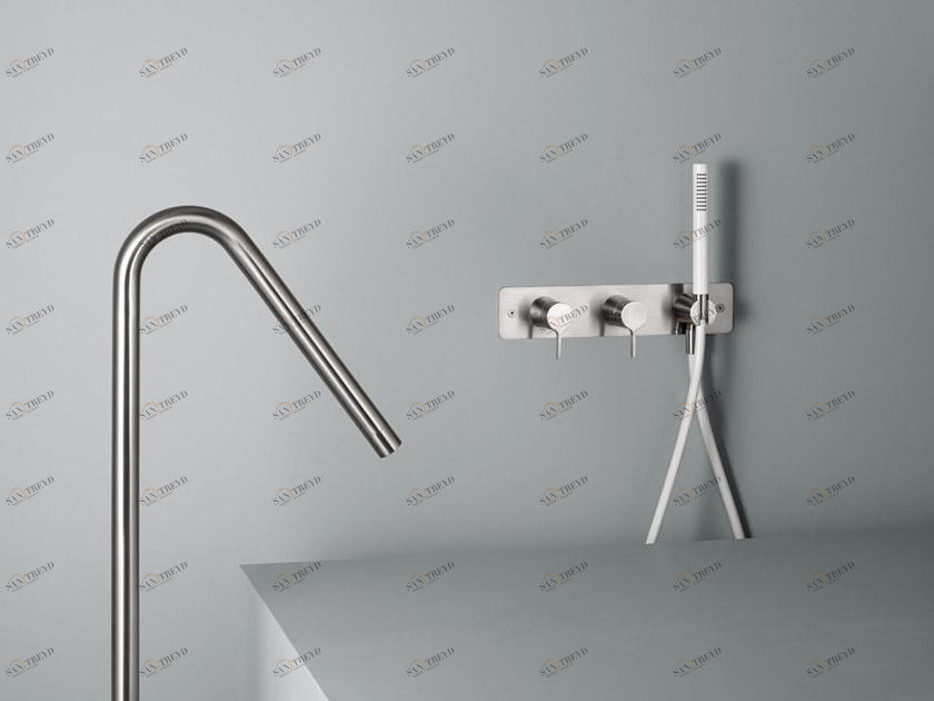 Quadrodesign Смеситель для ванны настенный Volcano sun-id-1412423