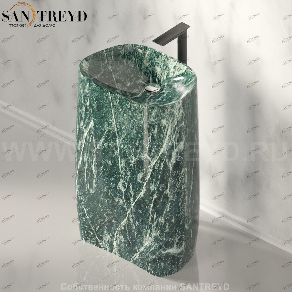 ACER0896FVP Напольная раковина стоящая овальная Agape Pear