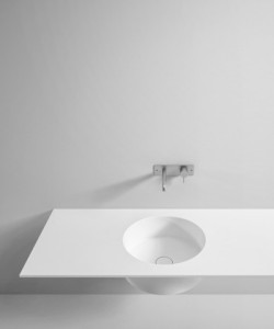 Rexa Design Верх из гелькоута с круглой раковиной Hammam REXA-ST95