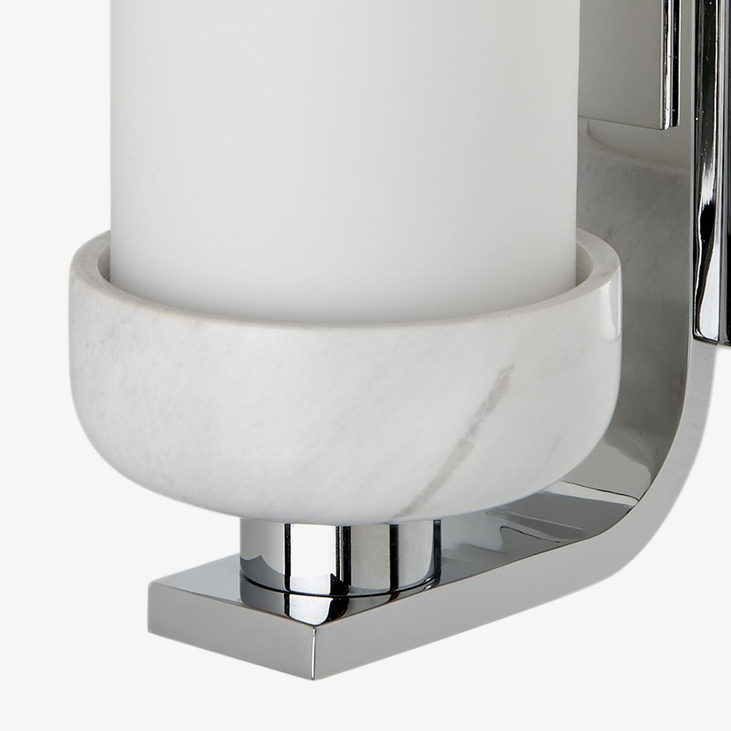 SHLT01 Настенный одинарный бра Shane со стеклянным плафоном Waterworks  - Вид №1