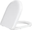 Сиденье для унитаза Tefen Duroplast, белое с металлическими петлями / KC2202.01.0000E Tefen