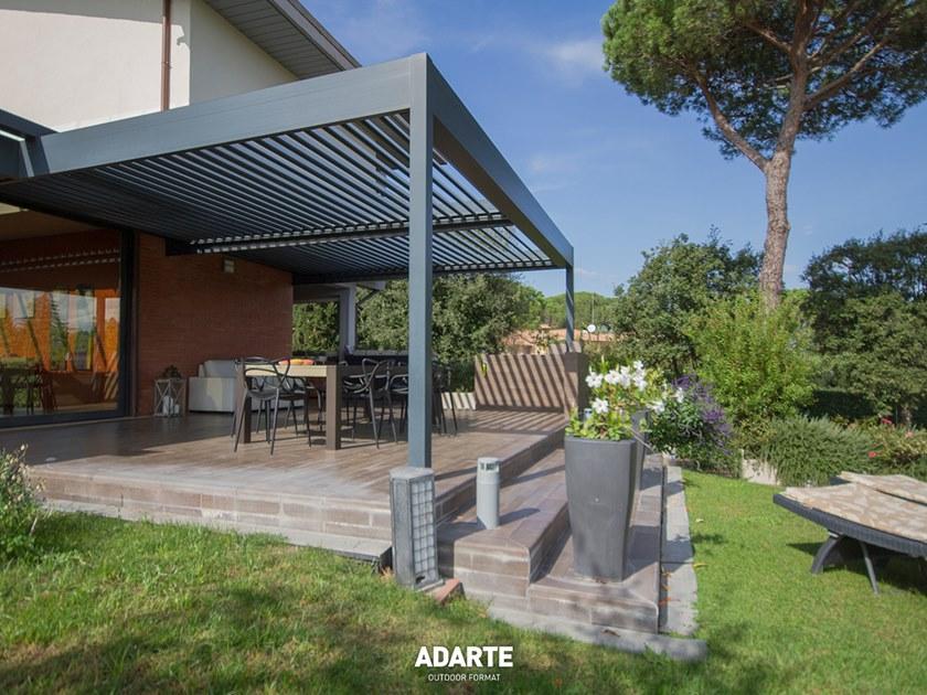 ADARTE Алюминиевая пергола с регулируемыми жалюзи  A101  - Вид №15