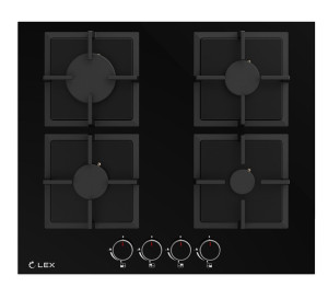9242198 Газовая варочная поверхность LEX GVG 644 BBL