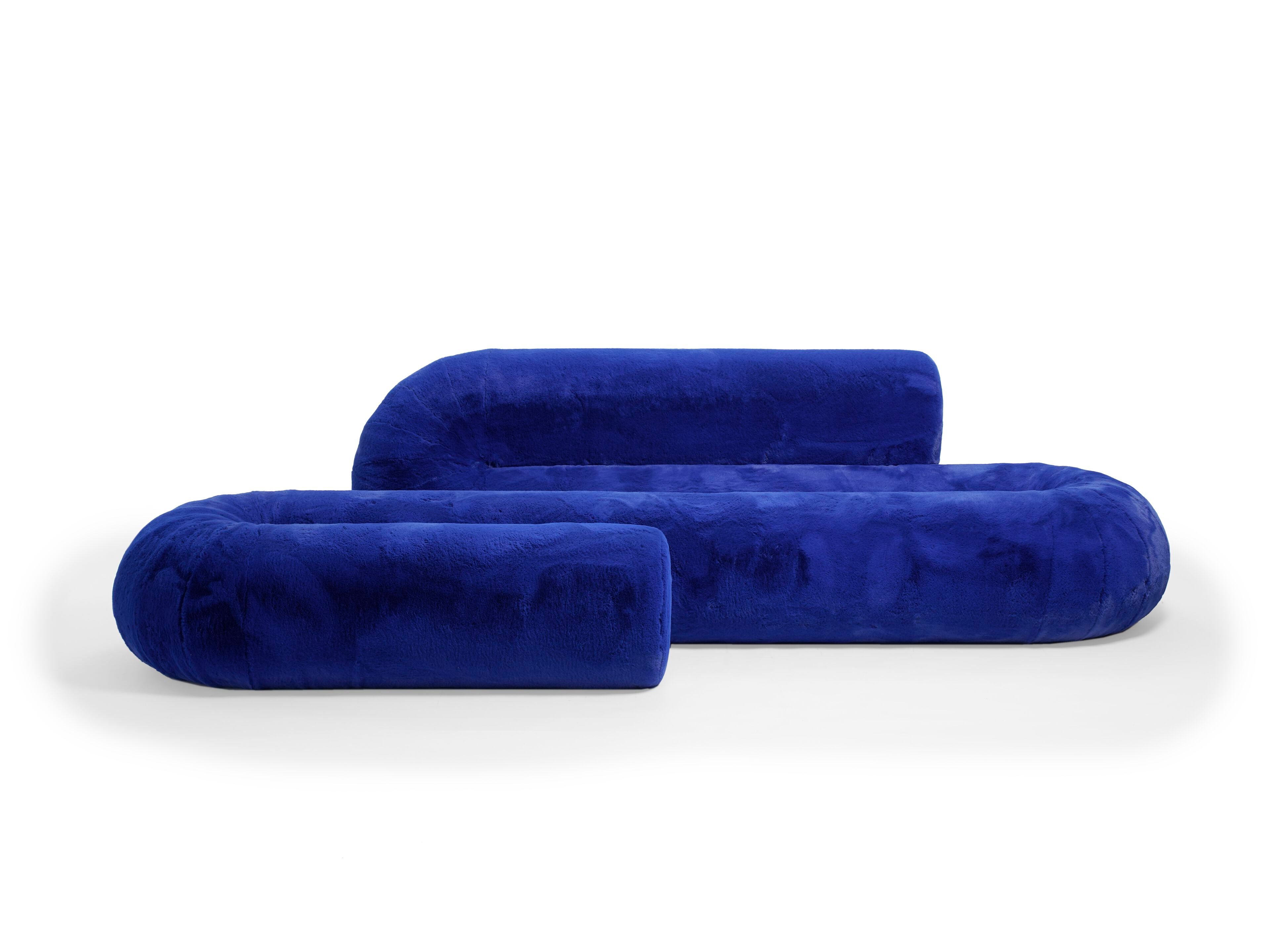 Веганский меховой диван DANTE - Goods And Bads SERPENTINE ARCH-00046543