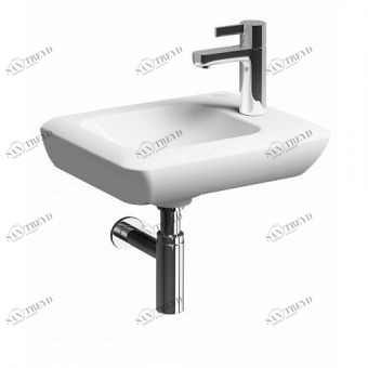 271940000 Подвесная раковина настенная прямоугольная Keramag  белая 