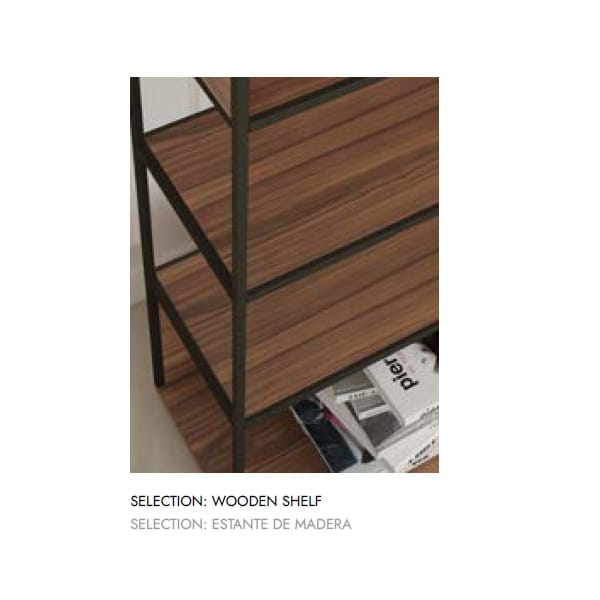 Книжный шкаф из МДФ на колесах Punt Literatura ARCH-00064312 - Вид №18