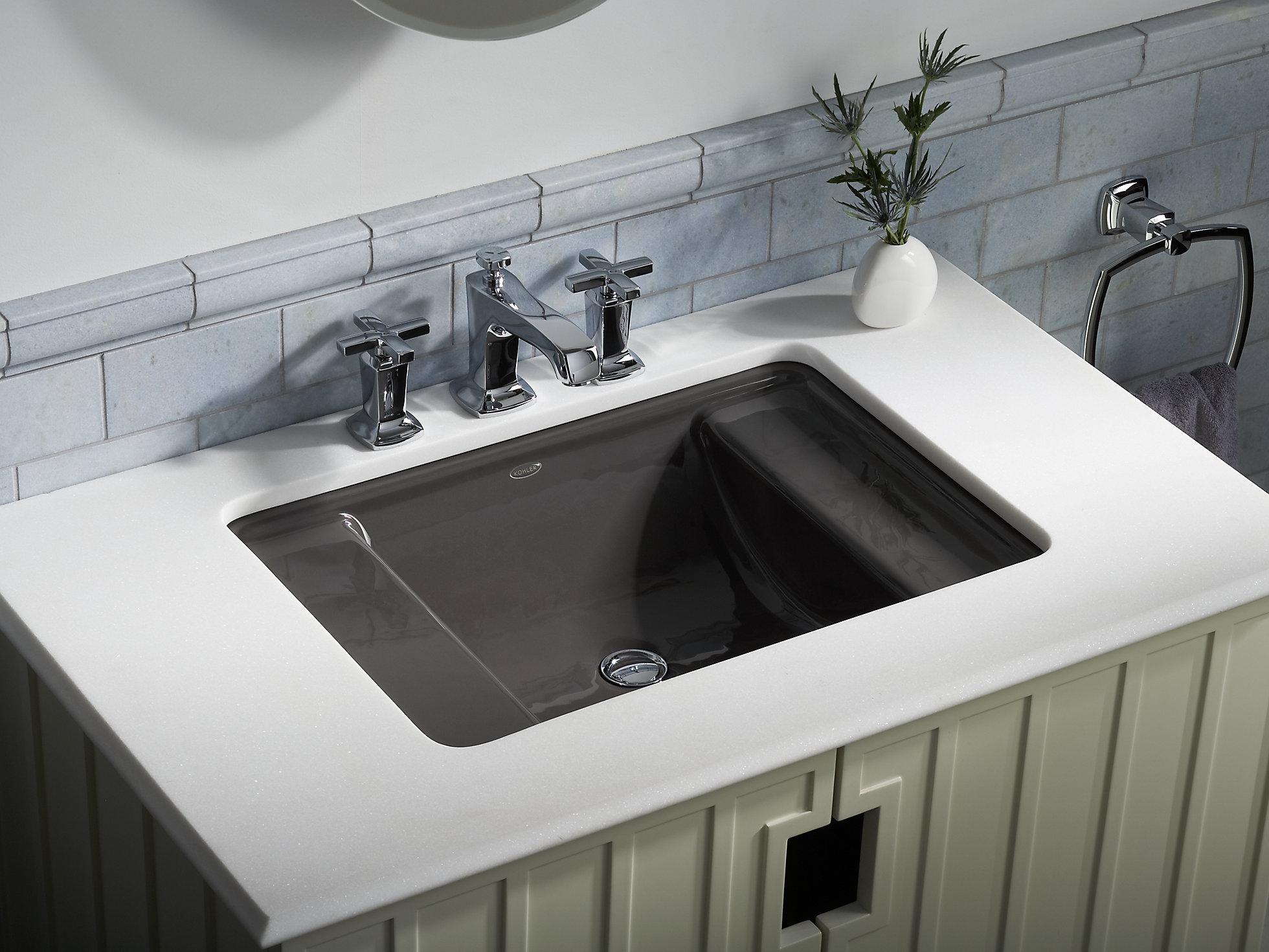 K-2838-47 Накладная раковина под столешницу  прямоугольная Kohler  - Вид №2