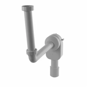 комплект скрытого уловителя для бутылок с трубкой белый    Nk sani NOKEN 100193347  WHITE