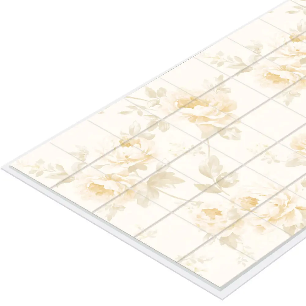 Панель ПВХ Пионы 960х485 мм, 0.47 м2 Santreyd STLM-2050714 - Вид №2