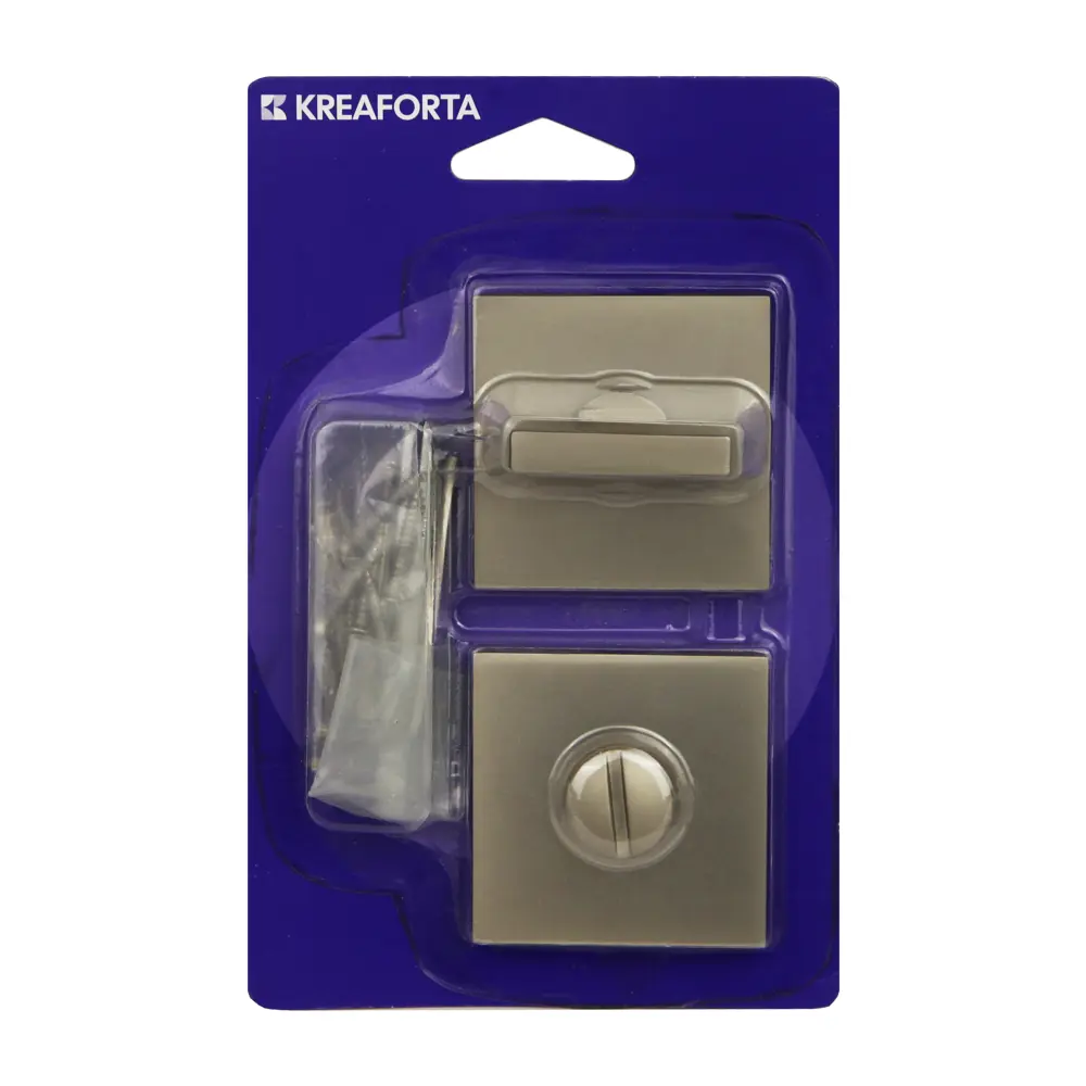 Фиксатор под ручку KREAFORTA ЦАМ цвет никель STLM-2001748 - Вид №4