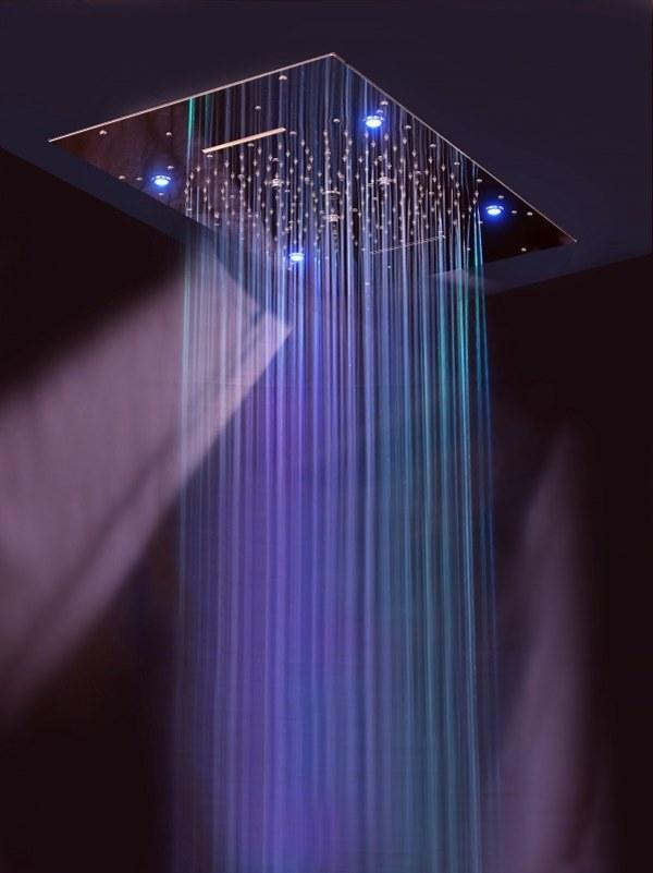 Ama Luxury Shower Светодиодная душевая лейка из нержавеющей стали с хромотерапией  Ur9000l ur9300l  - Вид №2