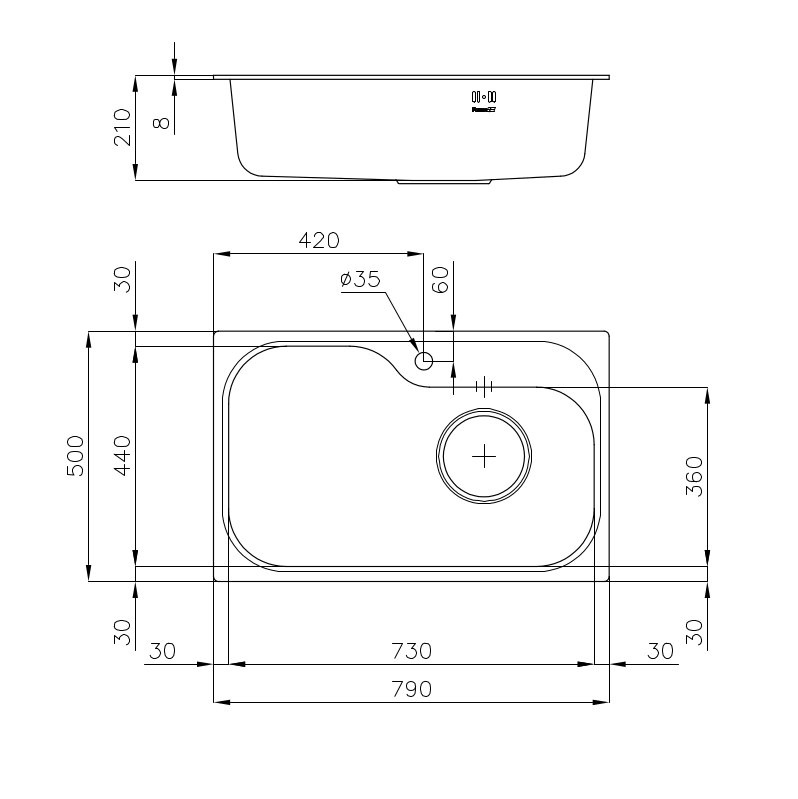 1579670 Мойка Tornado 1579670 Fosterspa  - Вид №1