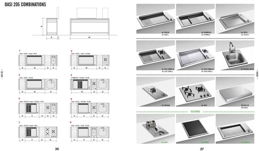 PLA.NET Outdoor Cooking Встроенный газовый мангал Oasi sun-id-1444907 - Вид №22