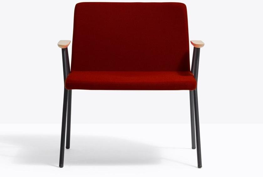 Pedrali Кресло с тканевой обивкой Osaka metal 5729 - Вид №1