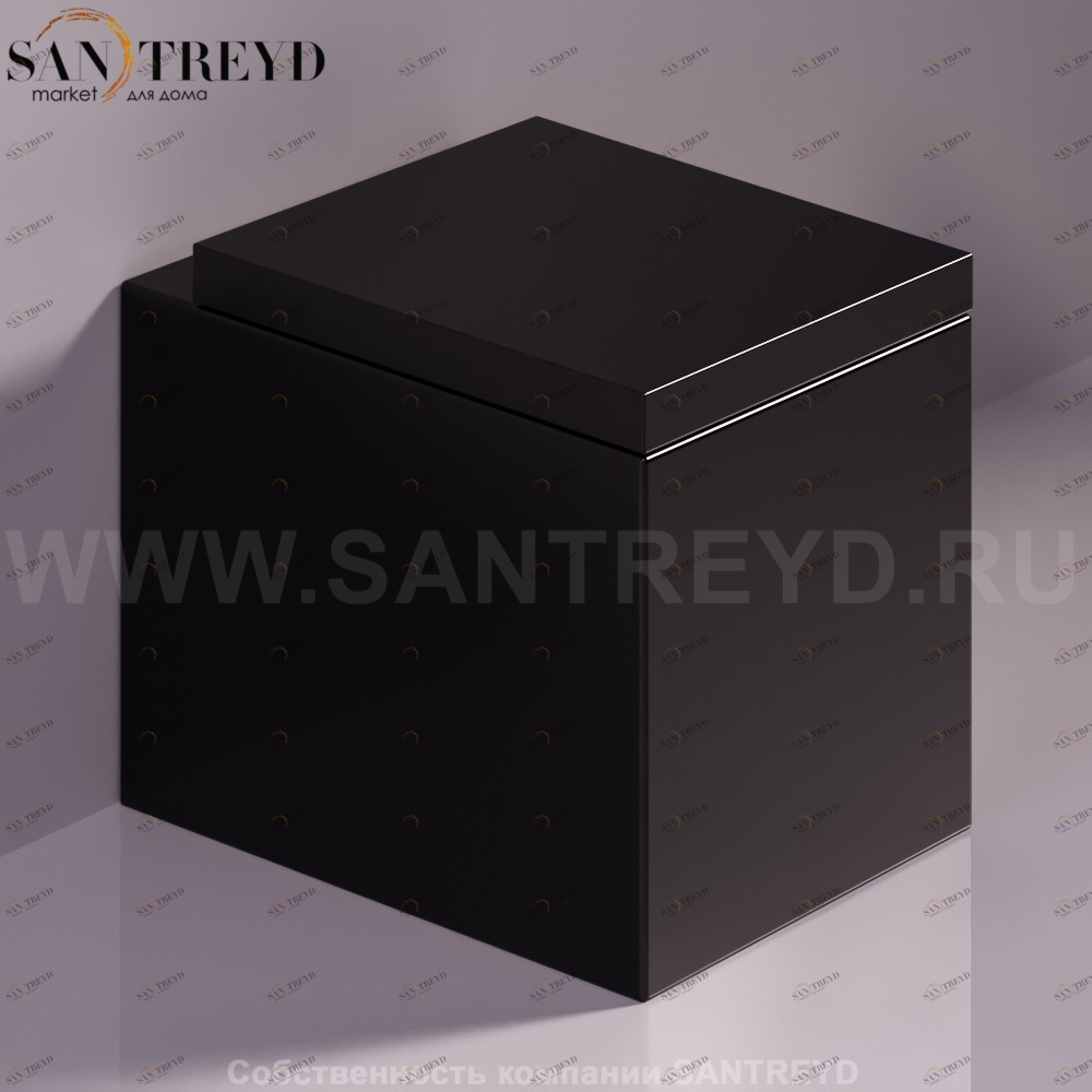 FZ01NERO Приставной унитаз напольный Черный Simas Frozen Италия