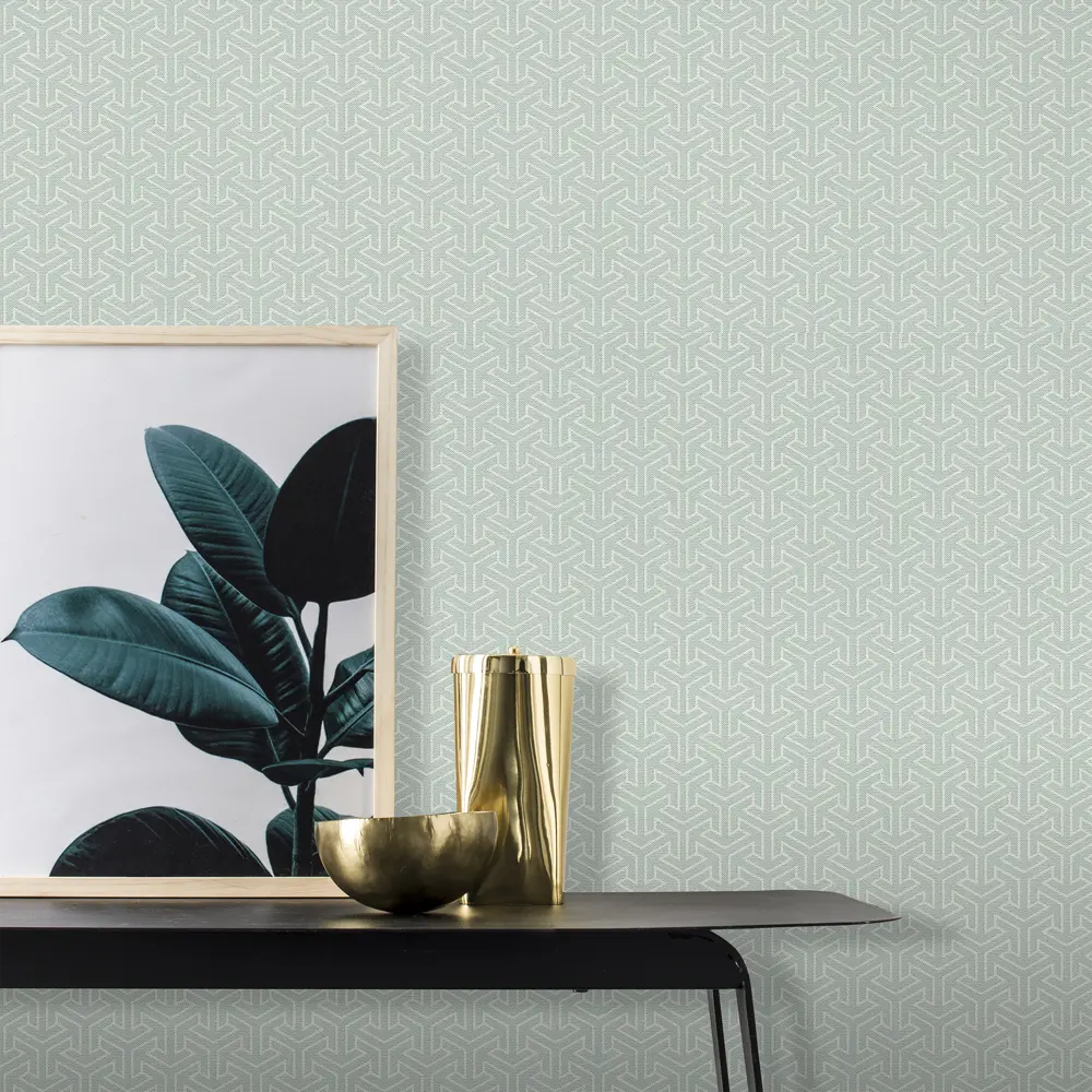 Обои флизелиновые Rasch 3D Selection зеленые 0.53 м 531909 STLM-2169211 - Вид №2