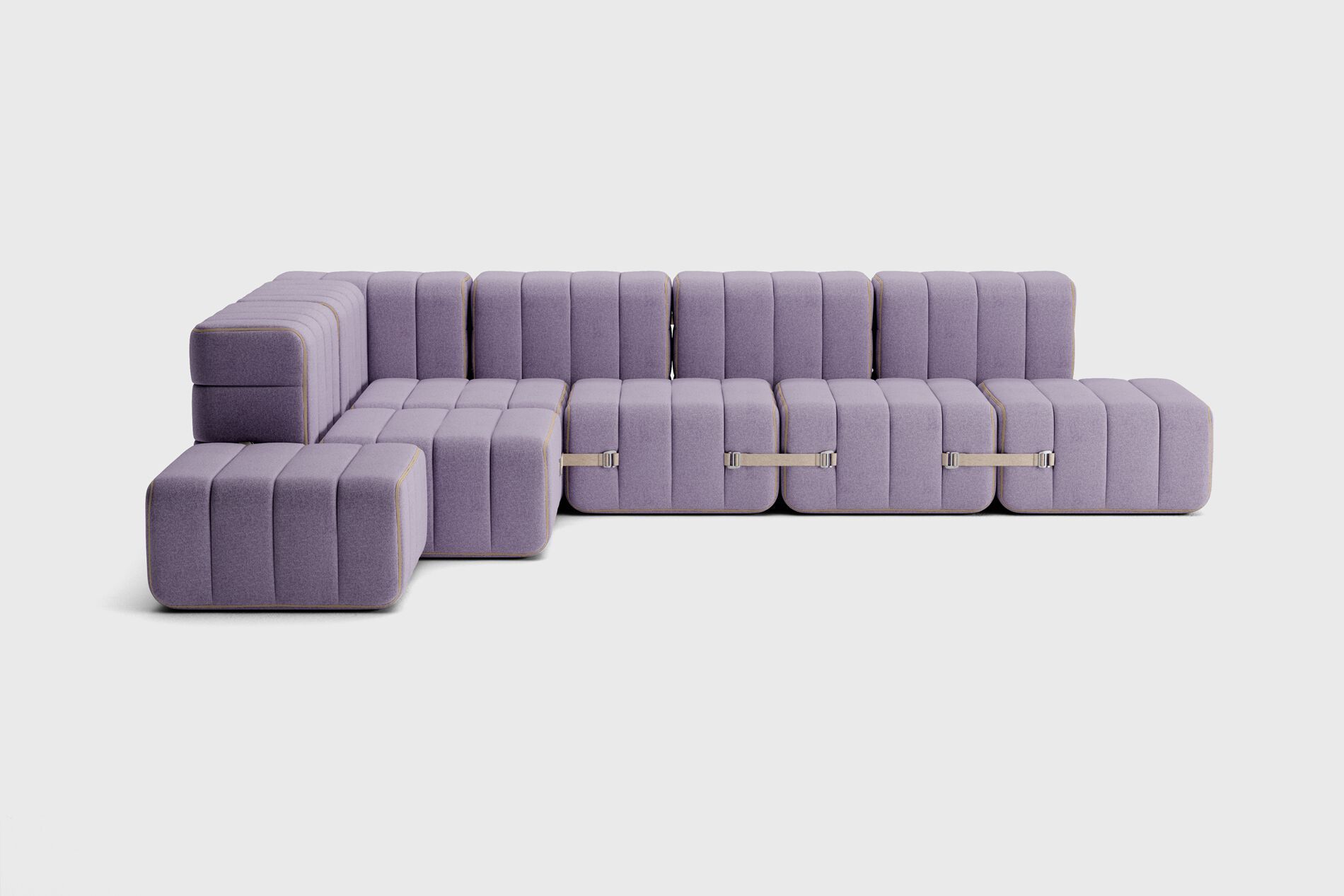 Модульный угловой диван из ткани AMBIVALENZ Curt ARCH-00083106 - Вид №67