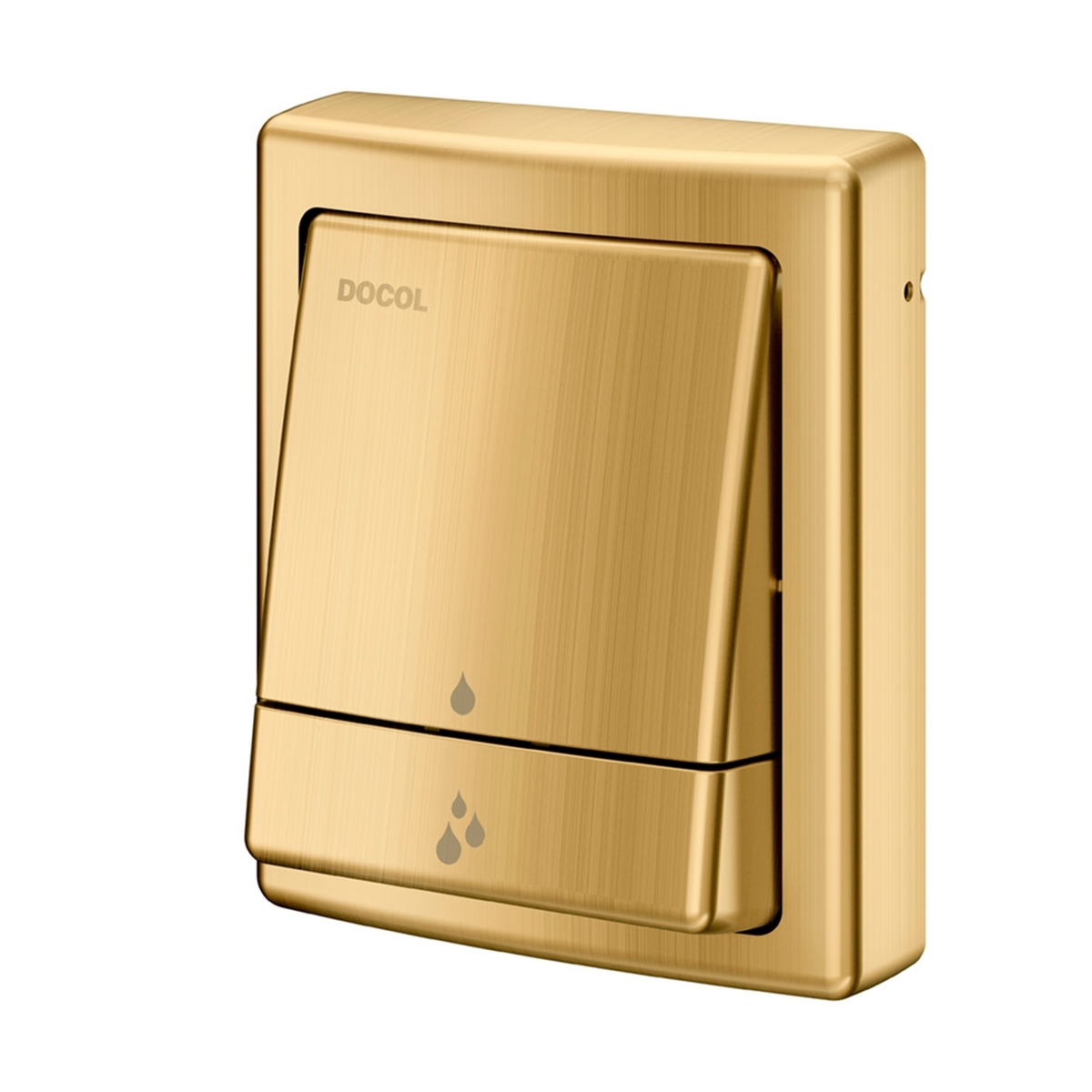 00449572 Отделка смывного клапана Salvágua матовым графитом Docol SQUARE