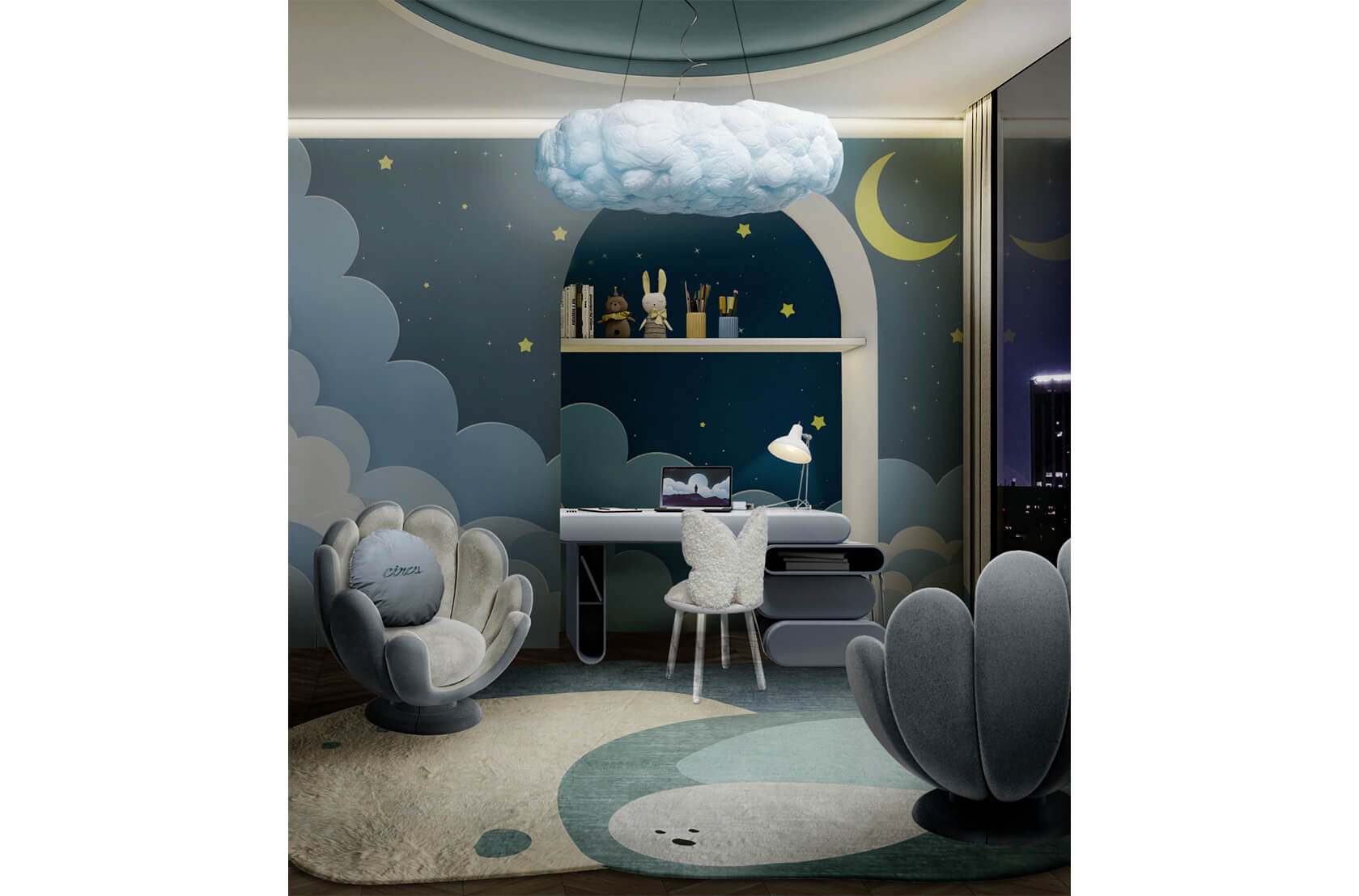 CIST488 Детский письменный стол Мечтать Circu  - Вид №16