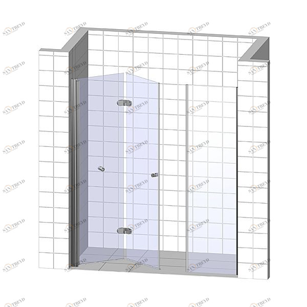 Душевая дверь в нишу 150x190 GK-103C GUTEWETTER LUX DOOR 150X190GK103C