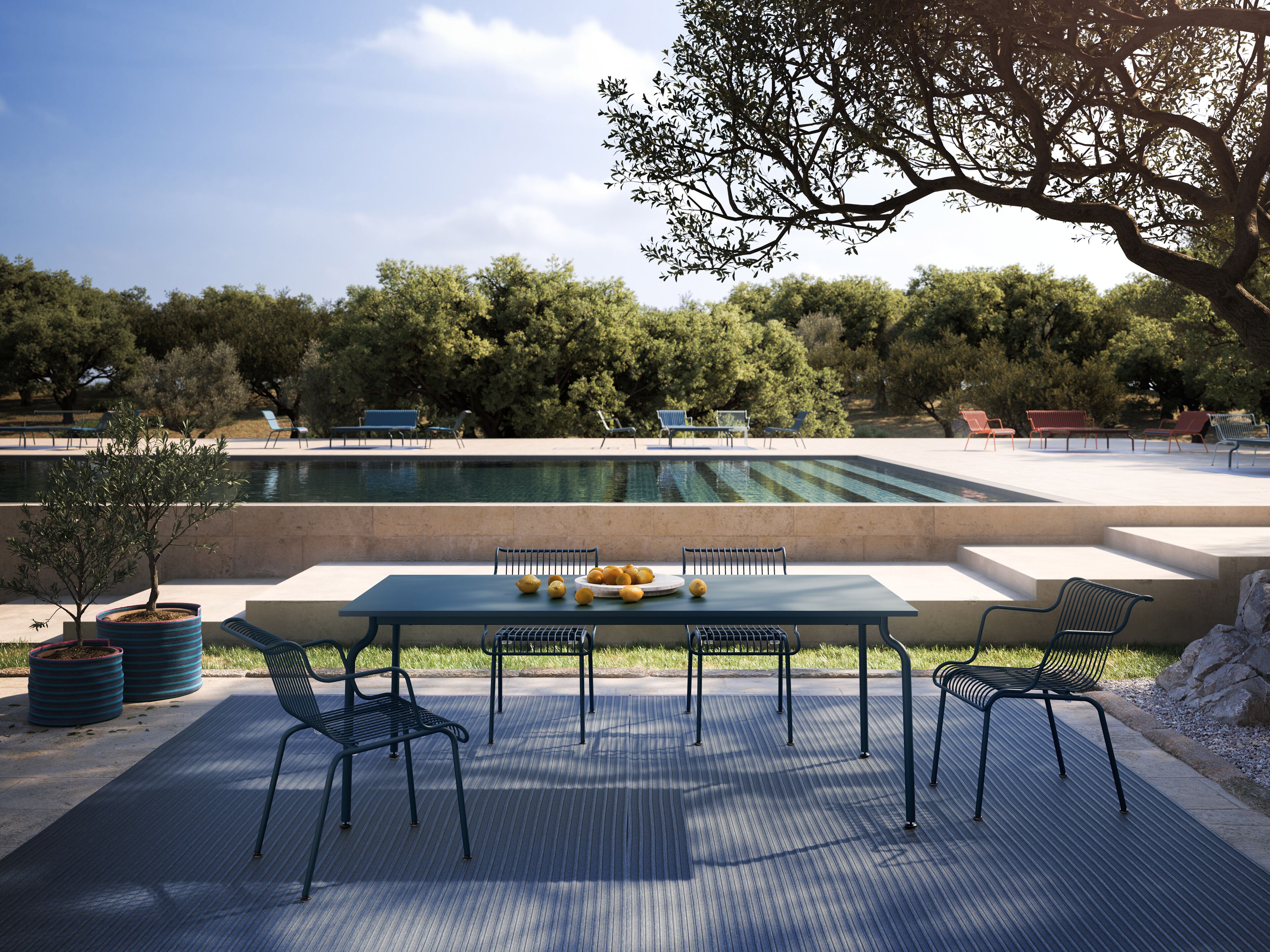 Прямоугольный стальной стол Magis South ARCH-00108497 - Вид №5