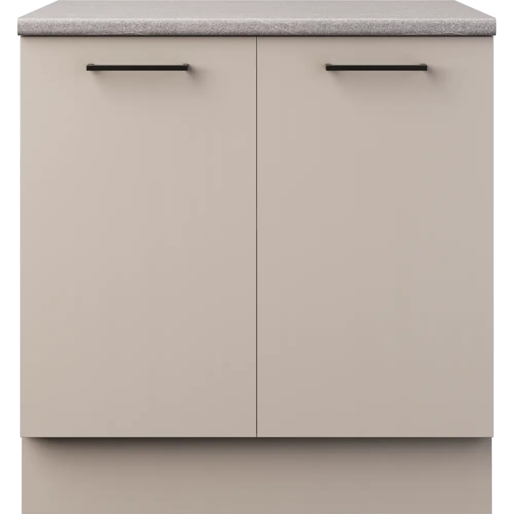 Напольный шкаф Орель 80x85x60 см ЛДСП цвет бежевый Santreyd STLM-2185032 - Вид №4