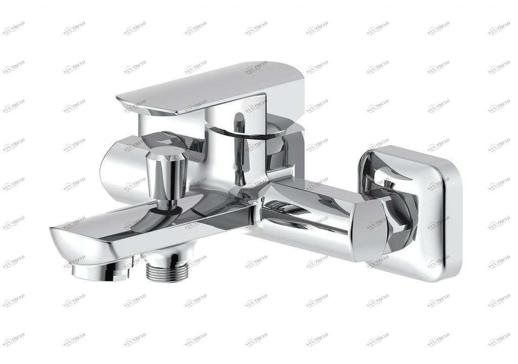 Смеситель для ванны с душем Aquanet Cinetic AF120-20С AF12020С