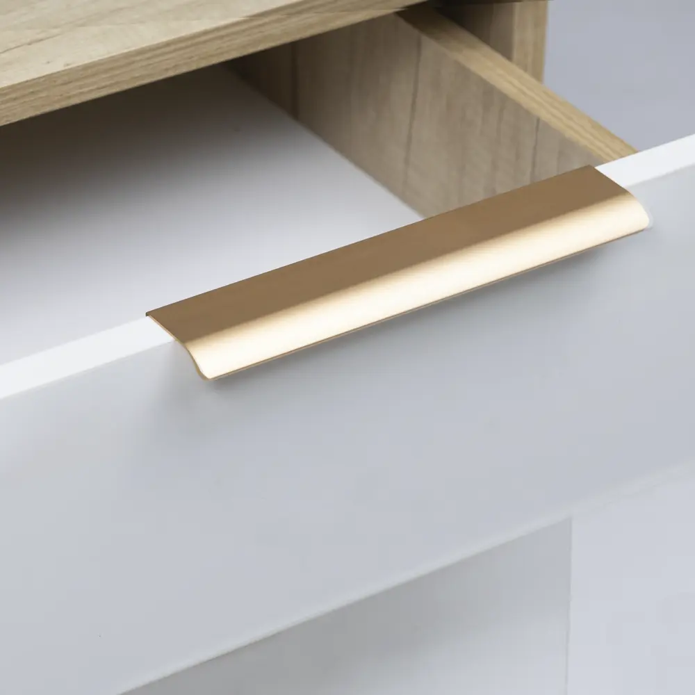 Мебельная ручка-профиль KONSENSA Мура 96 мм бронзовая STLM-2191193 - Вид №8