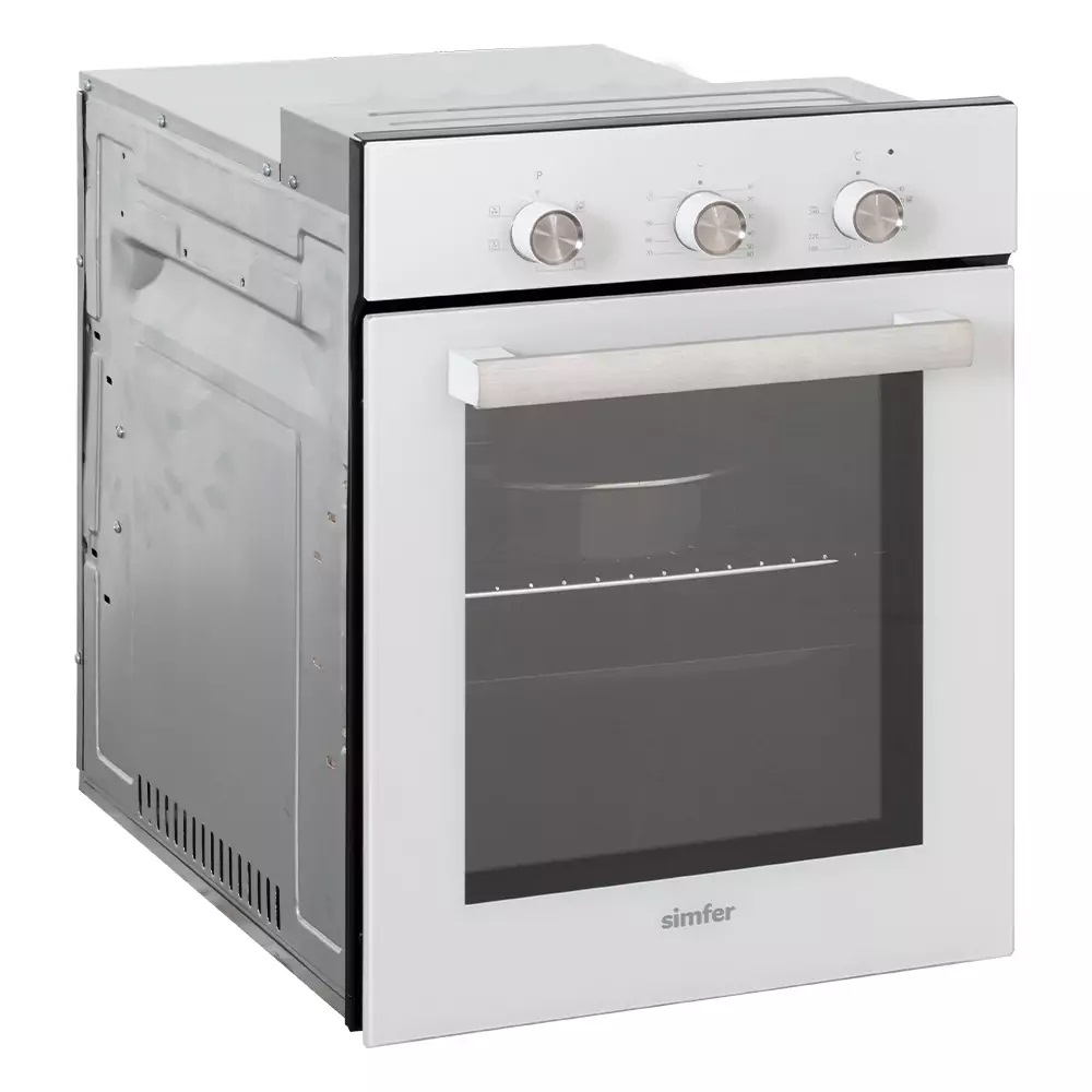 9942766 Электрический духовой шкаф Simfer B4EC16022 белый STDN-0032487 - Вид №2