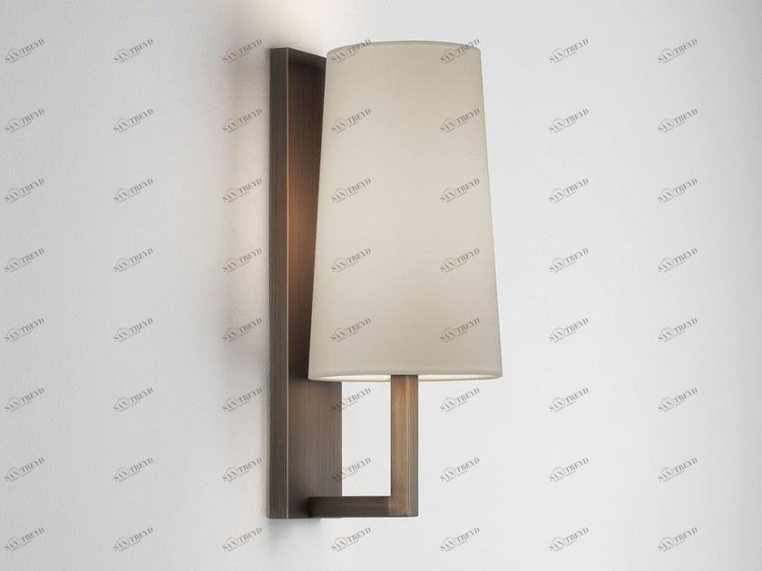 Astro Lighting Настенный светильник из алюминия и тканевый абажур sun-id-1493177