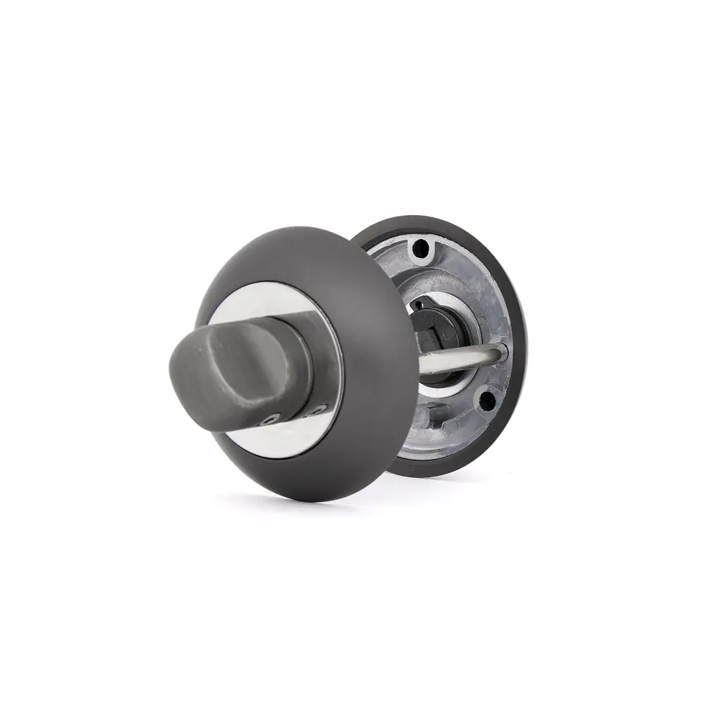 Накладка фиксатор Фабрика Замков A 100 BK GF алюминий цвет графит STLM-2046677