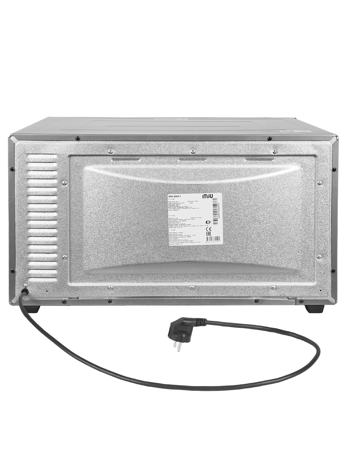9095862 Мини-печь MIU 4204 E серый STDN-0087832 - Вид №5