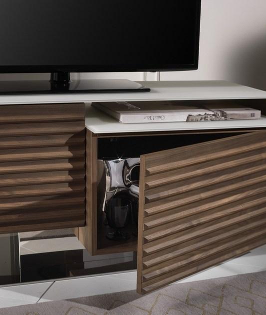 Pacini & Cappellini Поворотная тумба под ТВ из массива дерева  5329  - Вид №1