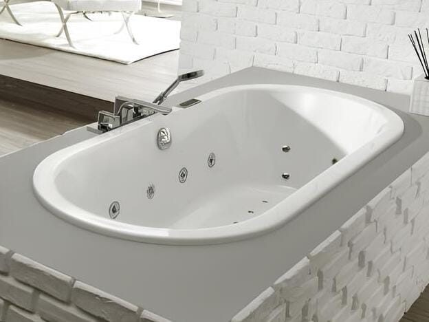 Овальная акриловая ванна с утопленным джакузи HOESCH PHILIPPE STARCK 2 ARCH-00122712